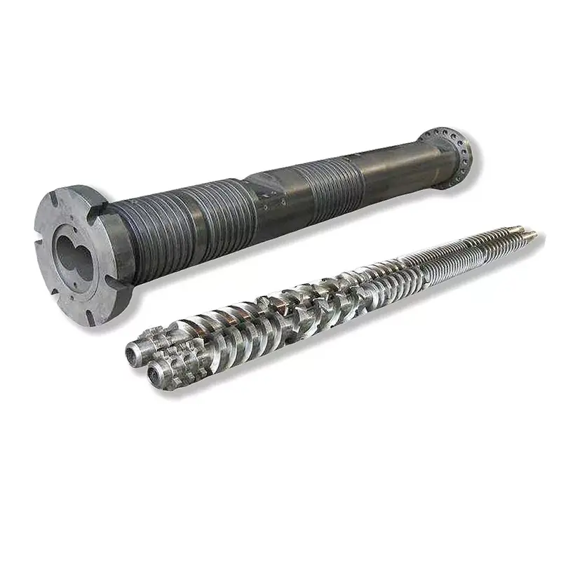 PVC Pipe Paralela Ŝraŭbo Barelo PVC Pipe Paralela Ŝraŭbo Barelo